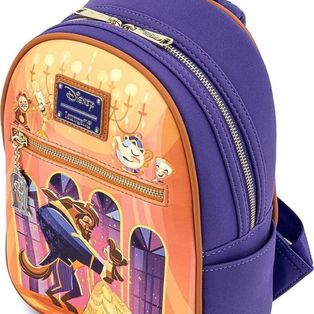Loungefly Disney Beauty And The Beast Ballroom Sc… - image 7